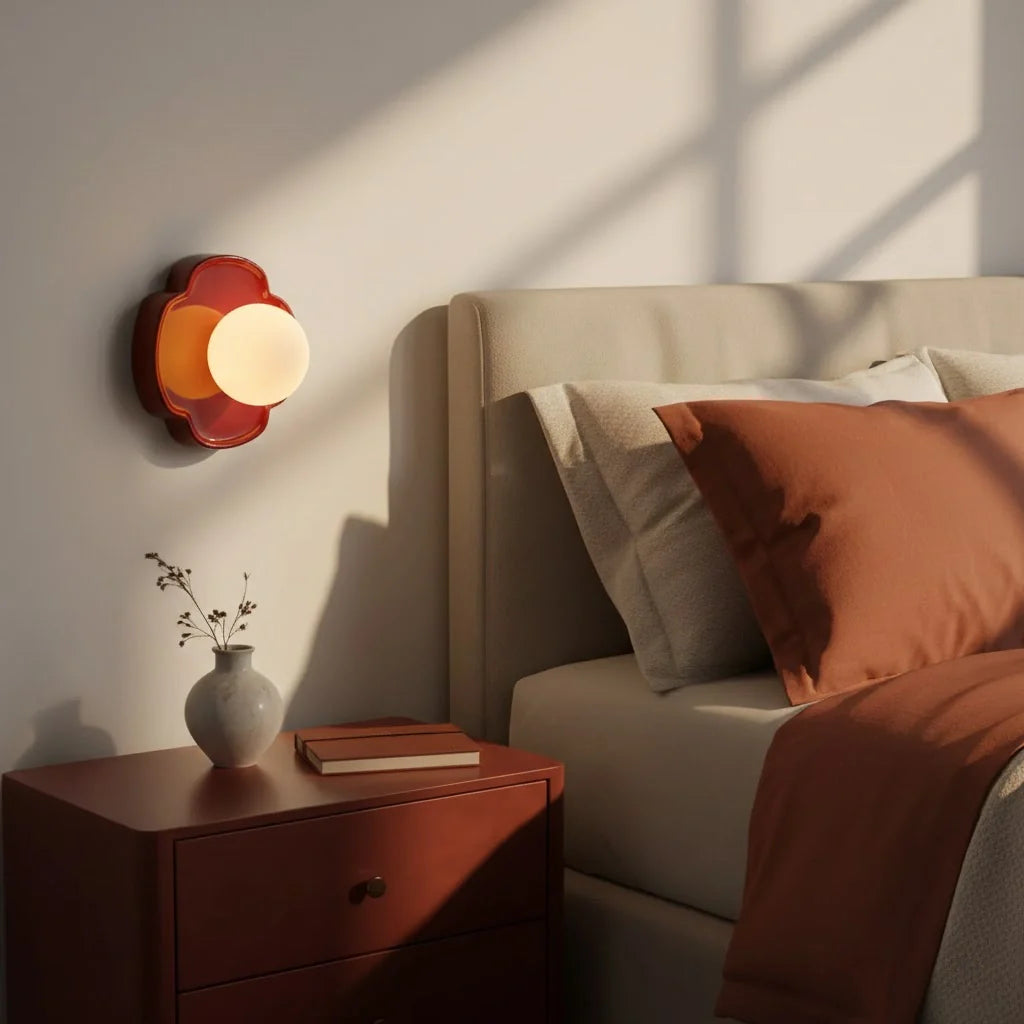 Elowen Modern Resin Orb Wall Lamp