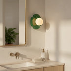 Elowen Modern Resin Orb Wall Lamp