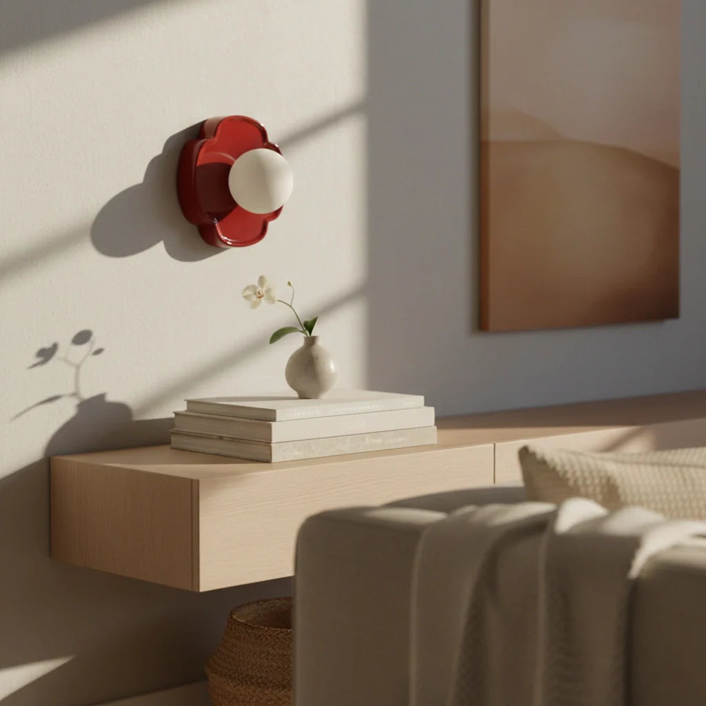 Elowen Modern Resin Orb Wall Lamp