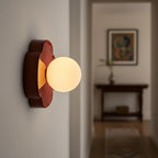 Elowen Modern Resin Orb Wall Lamp