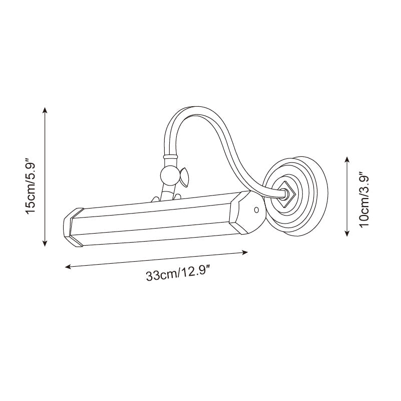 Elowen Geometric Wall Sconce for Frame