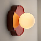 Elowen Modern Resin Orb Wall Lamp