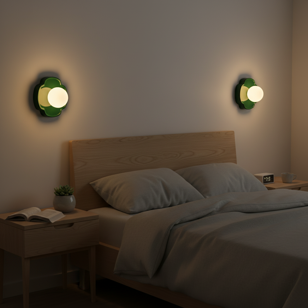 Elowen Modern Resin Orb Wall Lamp