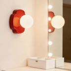 Elowen Modern Resin Orb Wall Lamp