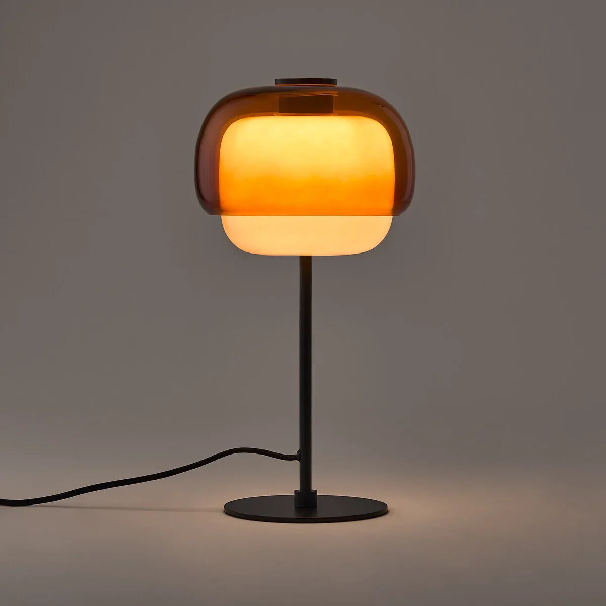 Elvrynor Nordic Colorful Glass Table Lamp