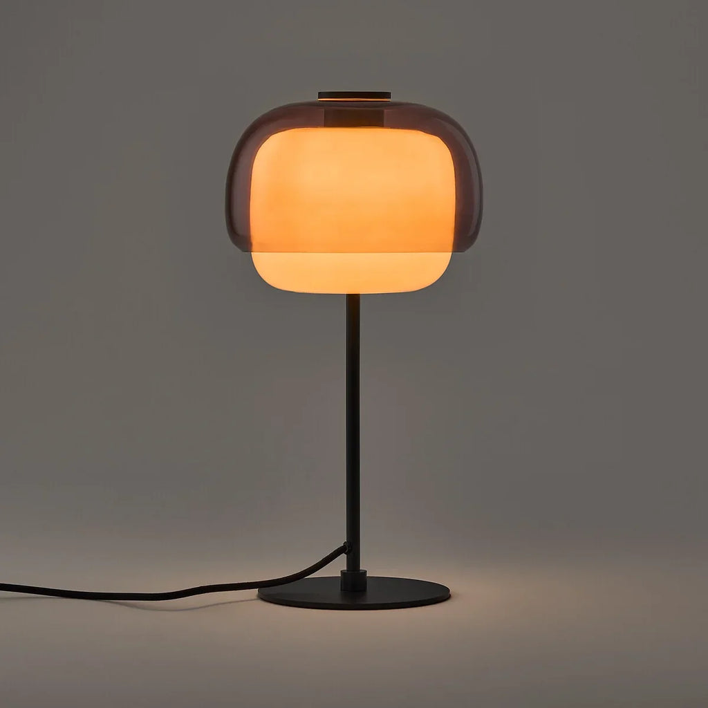 Elvrynor Nordic Colorful Glass Table Lamp