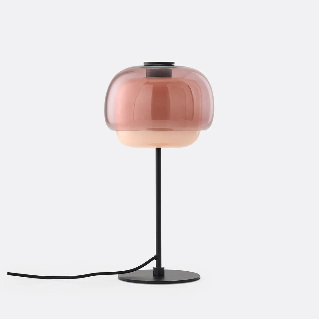 Elvrynor Nordic Colorful Glass Table Lamp