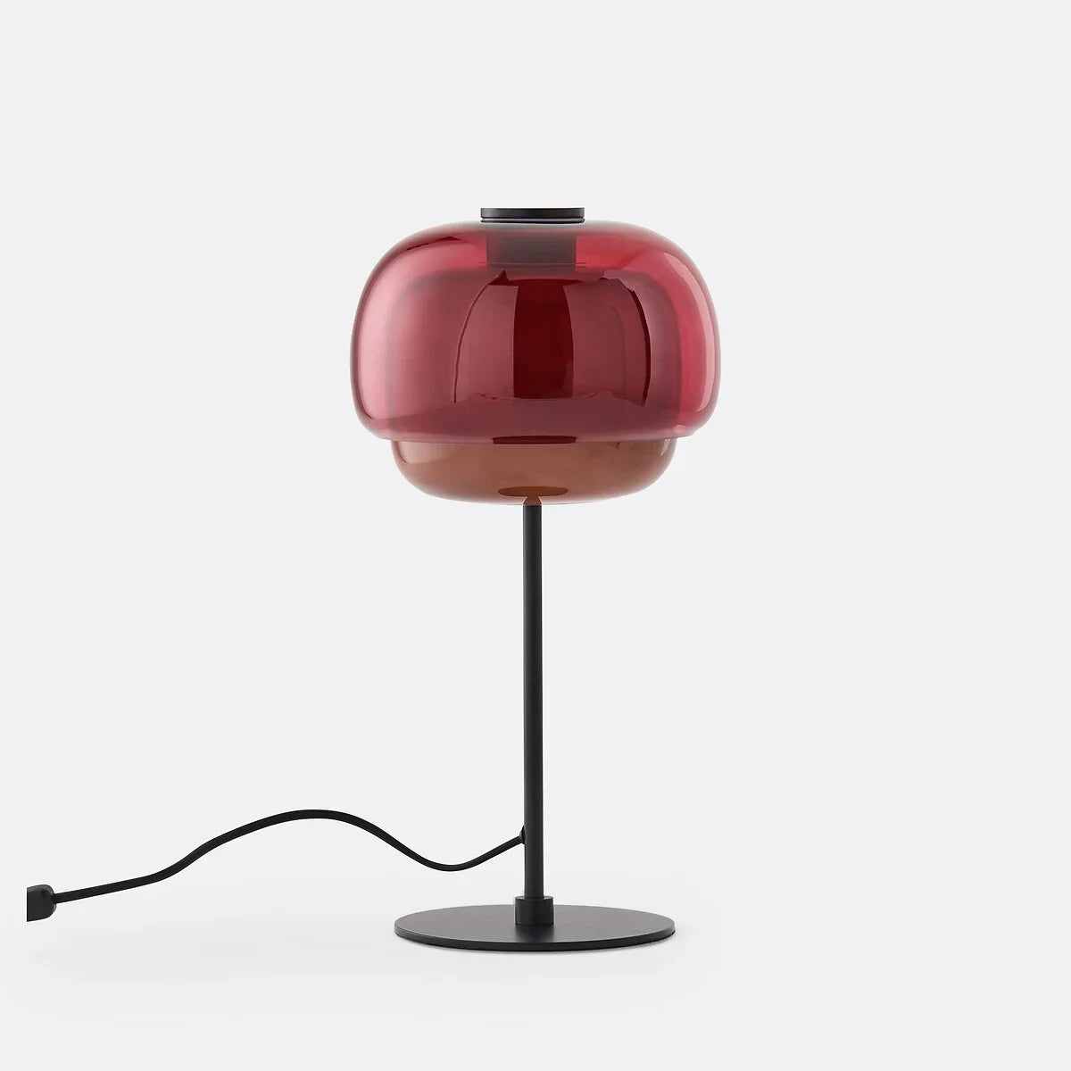 Elvrynor Nordic Colorful Glass Table Lamp