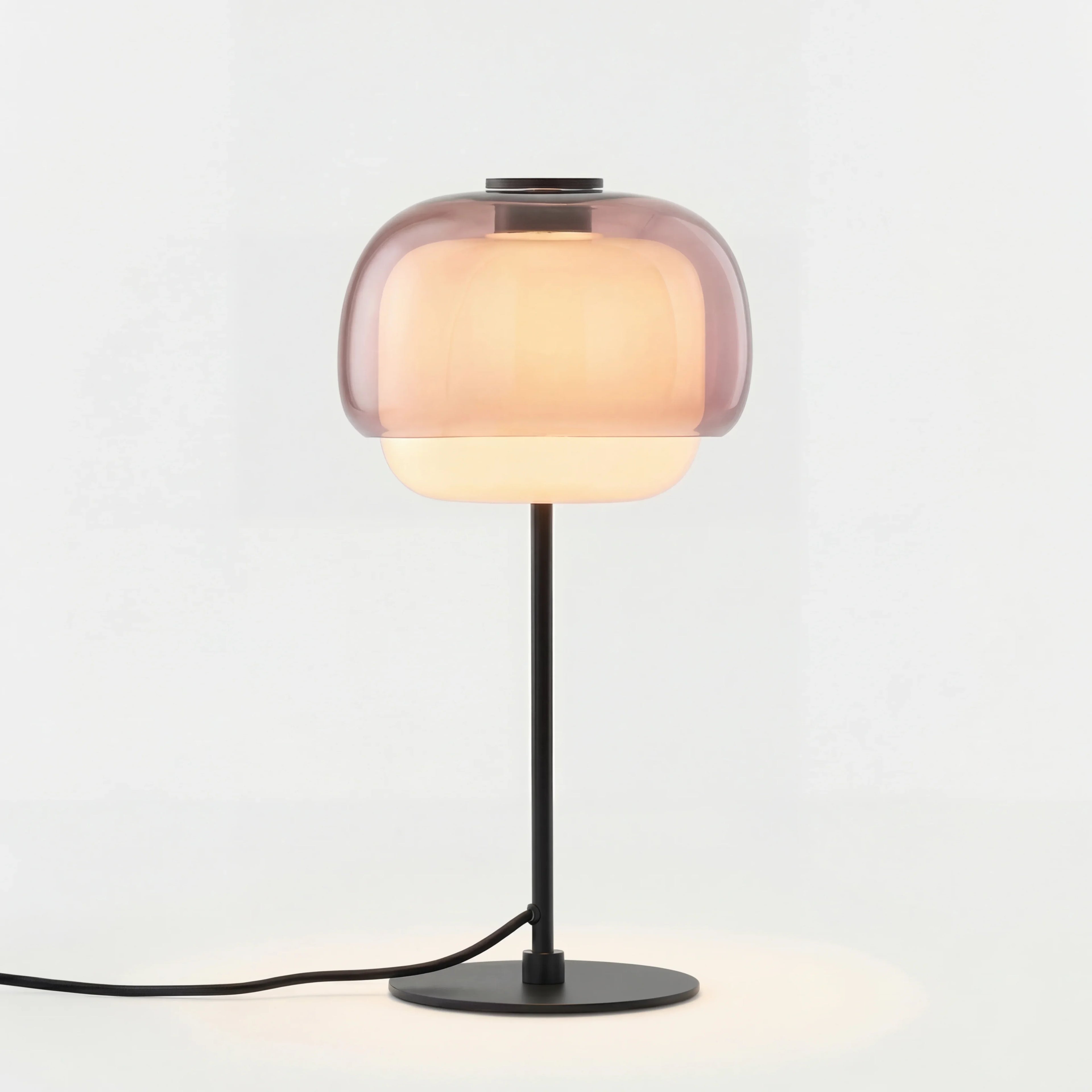 Elvrynor Nordic Colorful Glass Table Lamp