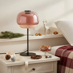 Elvrynor Nordic Colorful Glass Table Lamp