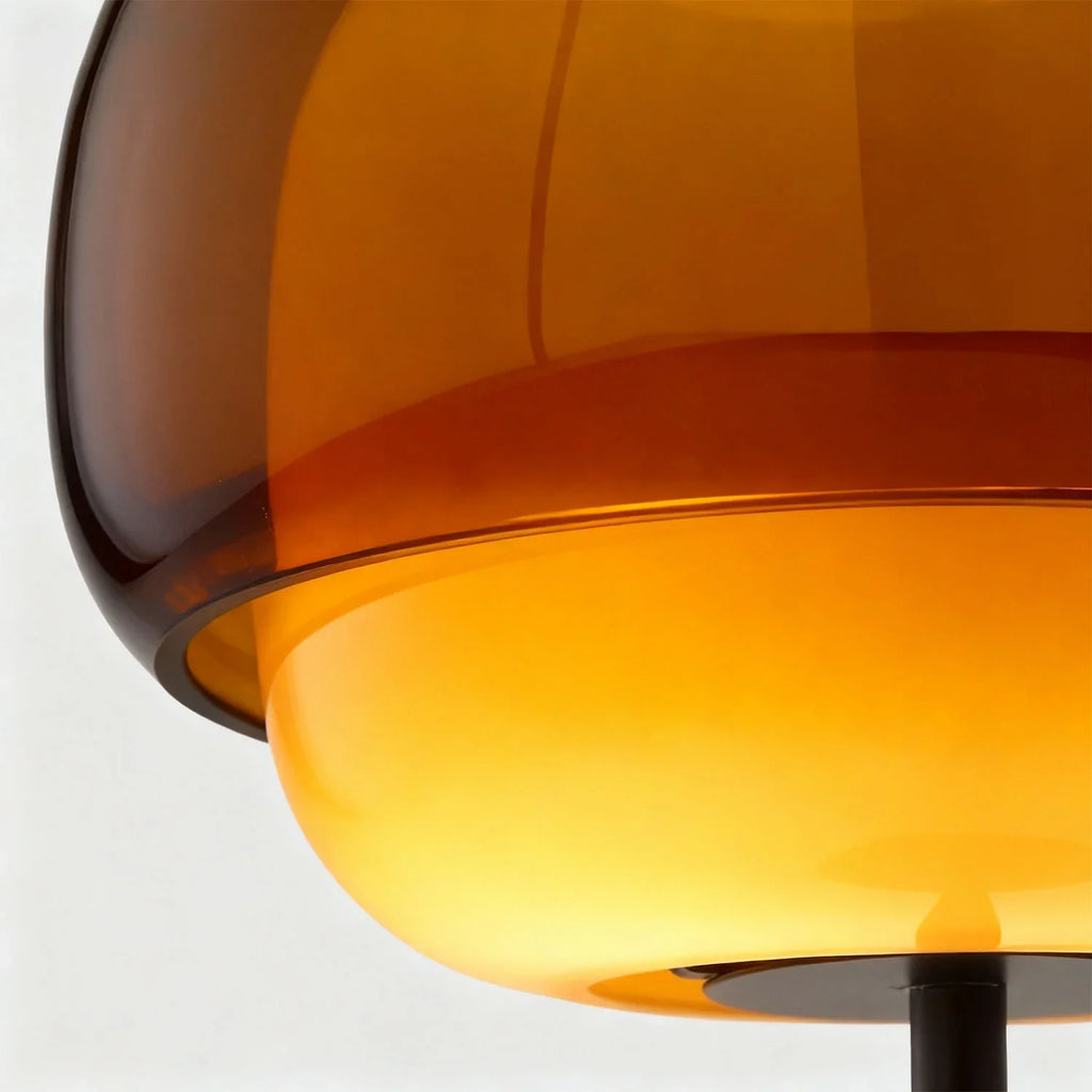 Elvrynor Nordic Colorful Glass Table Lamp