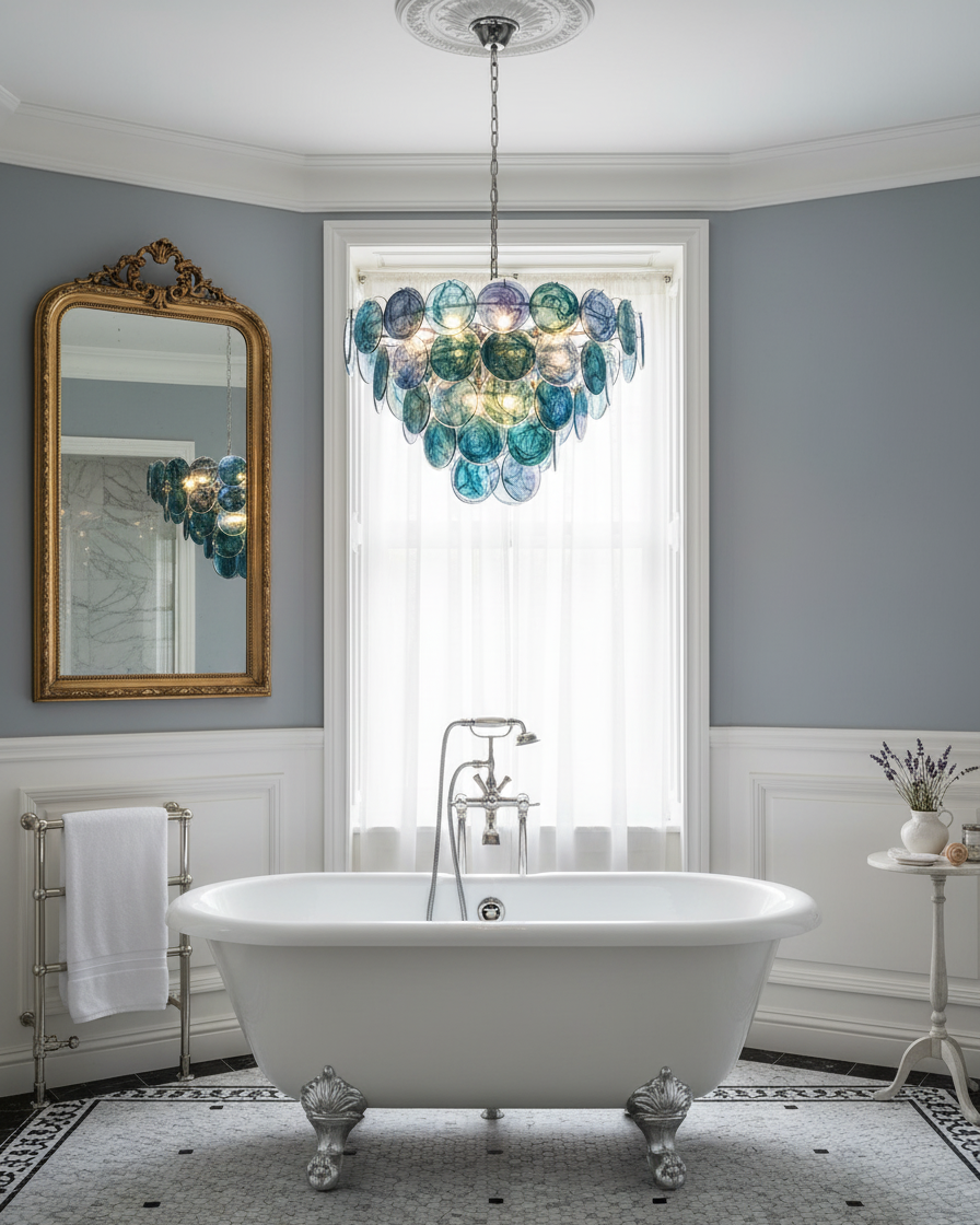 Emerald Chandelier