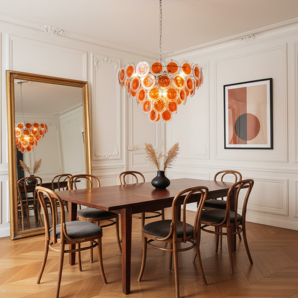 Emerald Chandelier