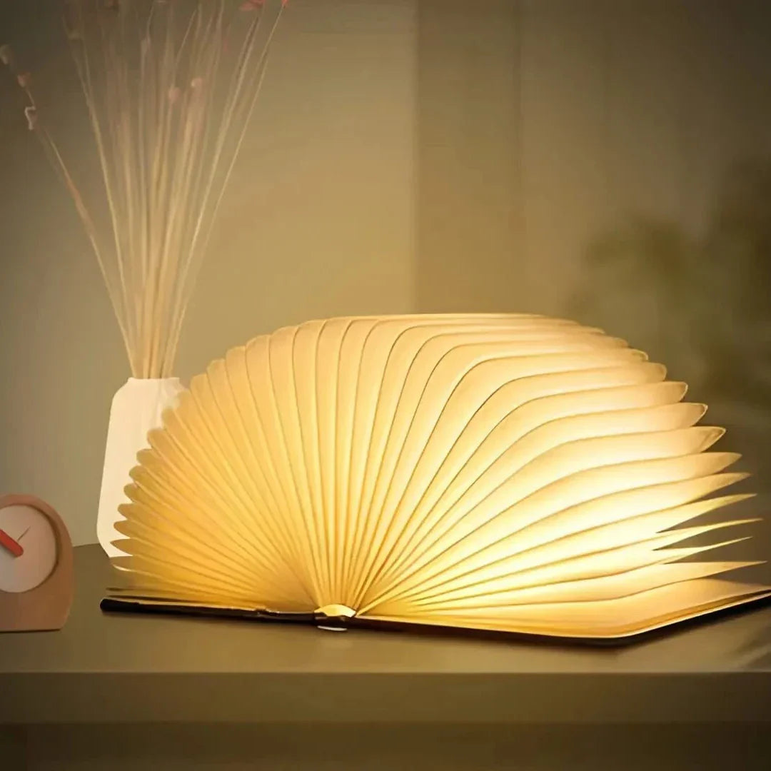 Xandis - LED Table Lamp in Book Design