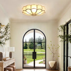 Eros Flower-Inspired Art Deco Ceiling Light
