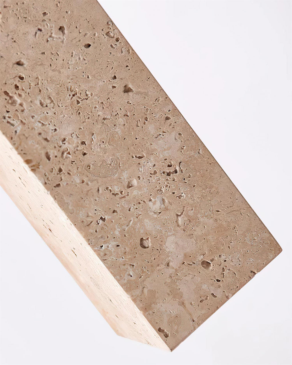 Geometric Suspension Wood Travertine Minimalist Nordic Hanging