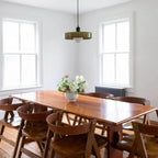 Finan Morandi Glass Disc Orb Pendant Lamp