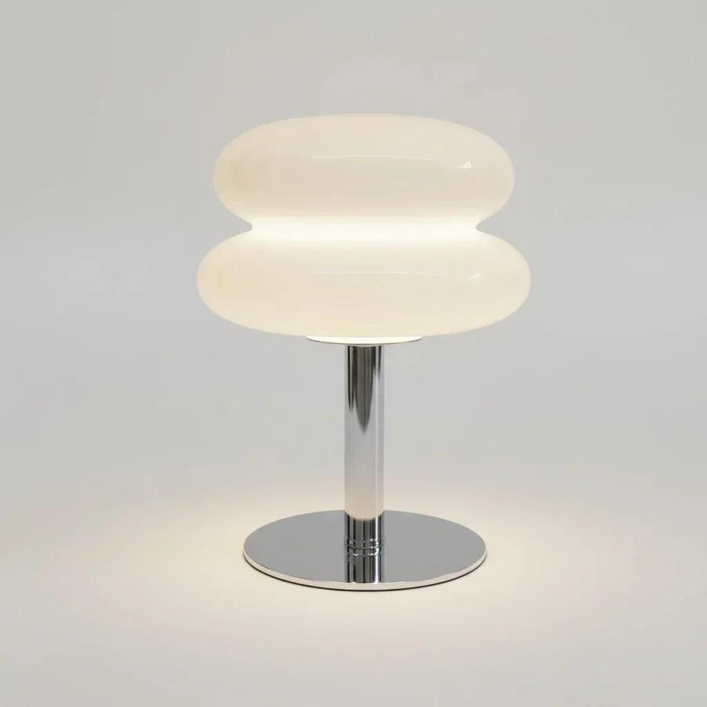 Finn Bauhaus Minimalist Glass Table Lamp