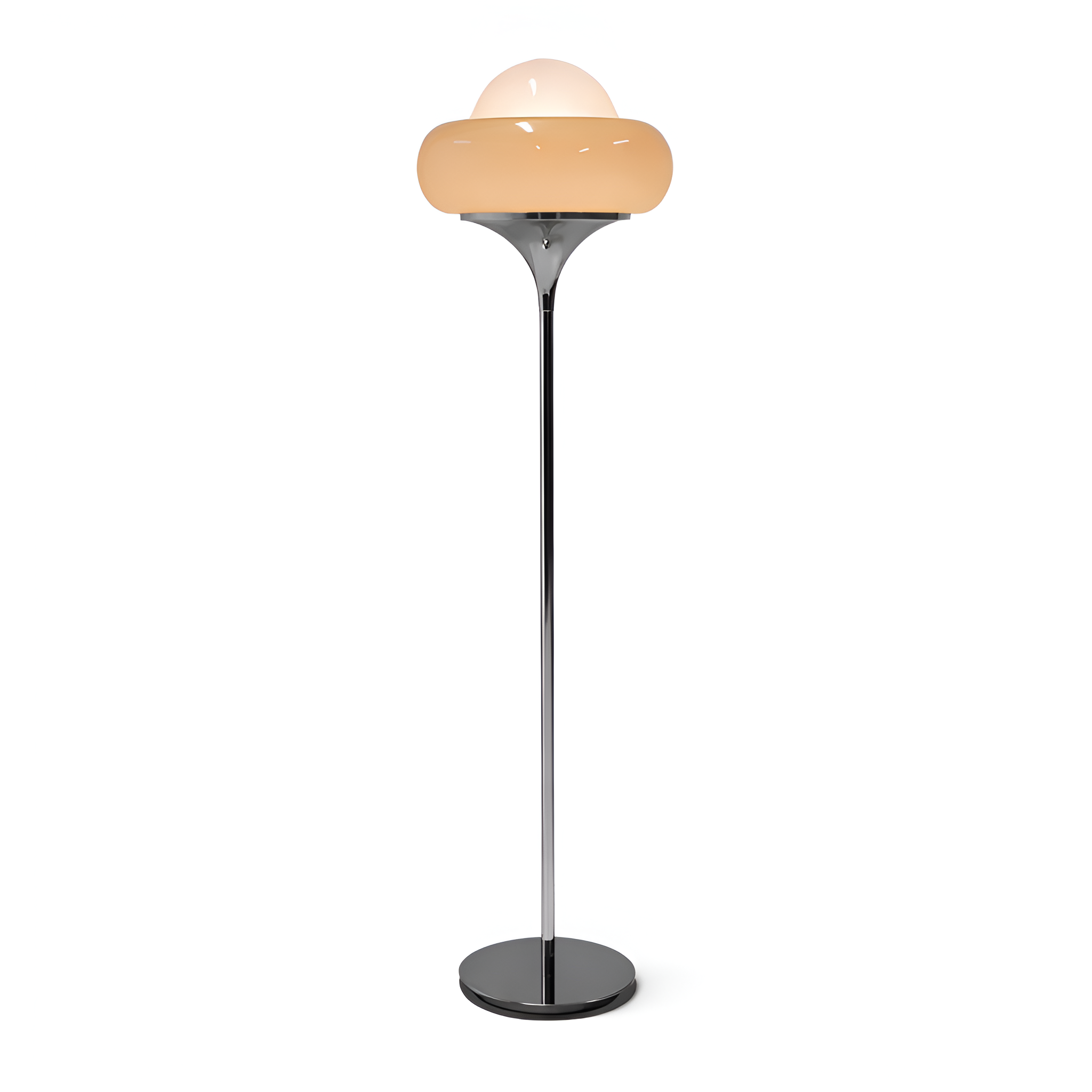 Flaminia - Vintage Egg Tart Floor Lamp