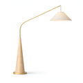 Caelum - Modern Minimalist Walnut Fishing Floor Lamp