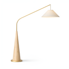 Caelum - Modern Minimalist Walnut Fishing Floor Lamp