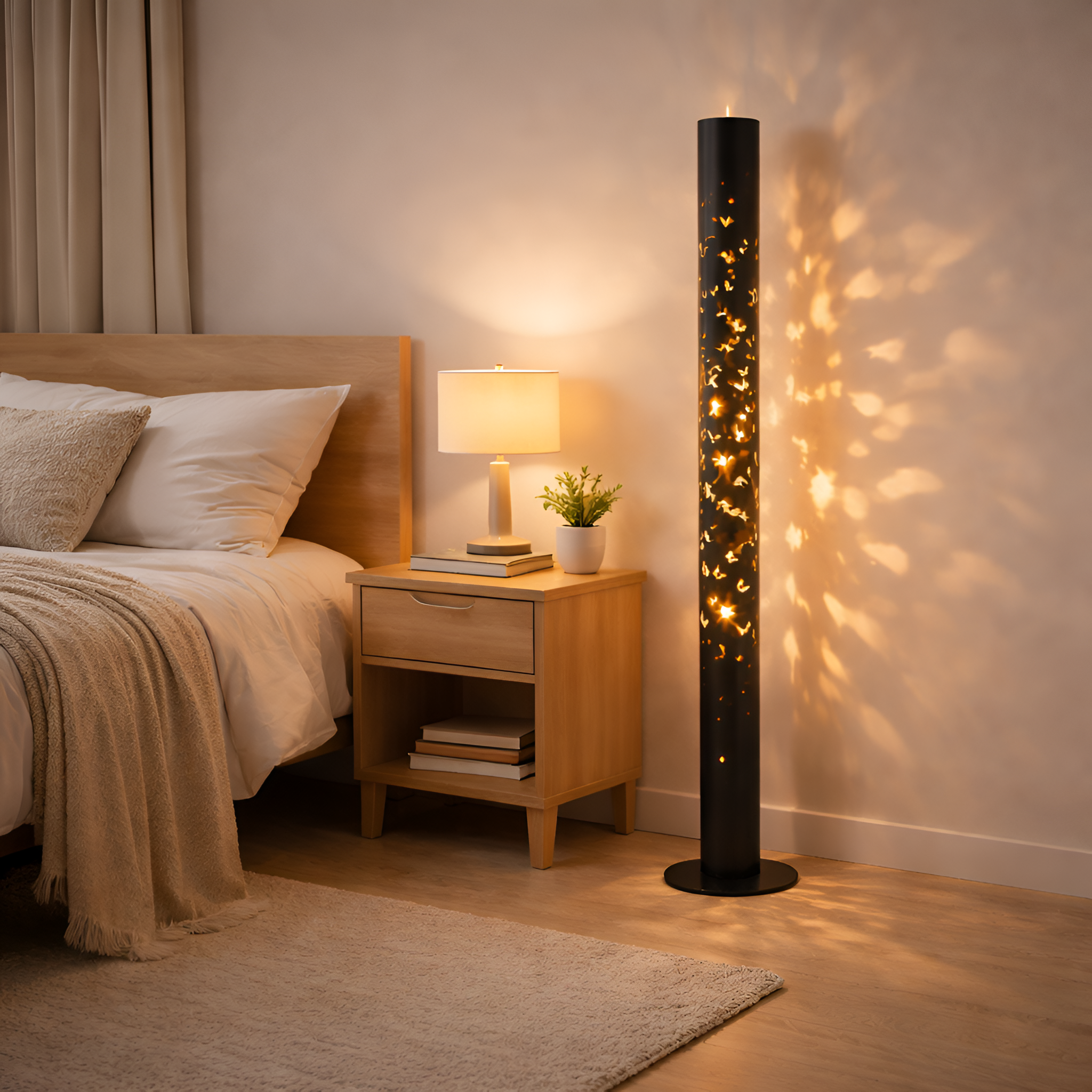 Arlo - Modern LED Floor Lamp Butterfly Design