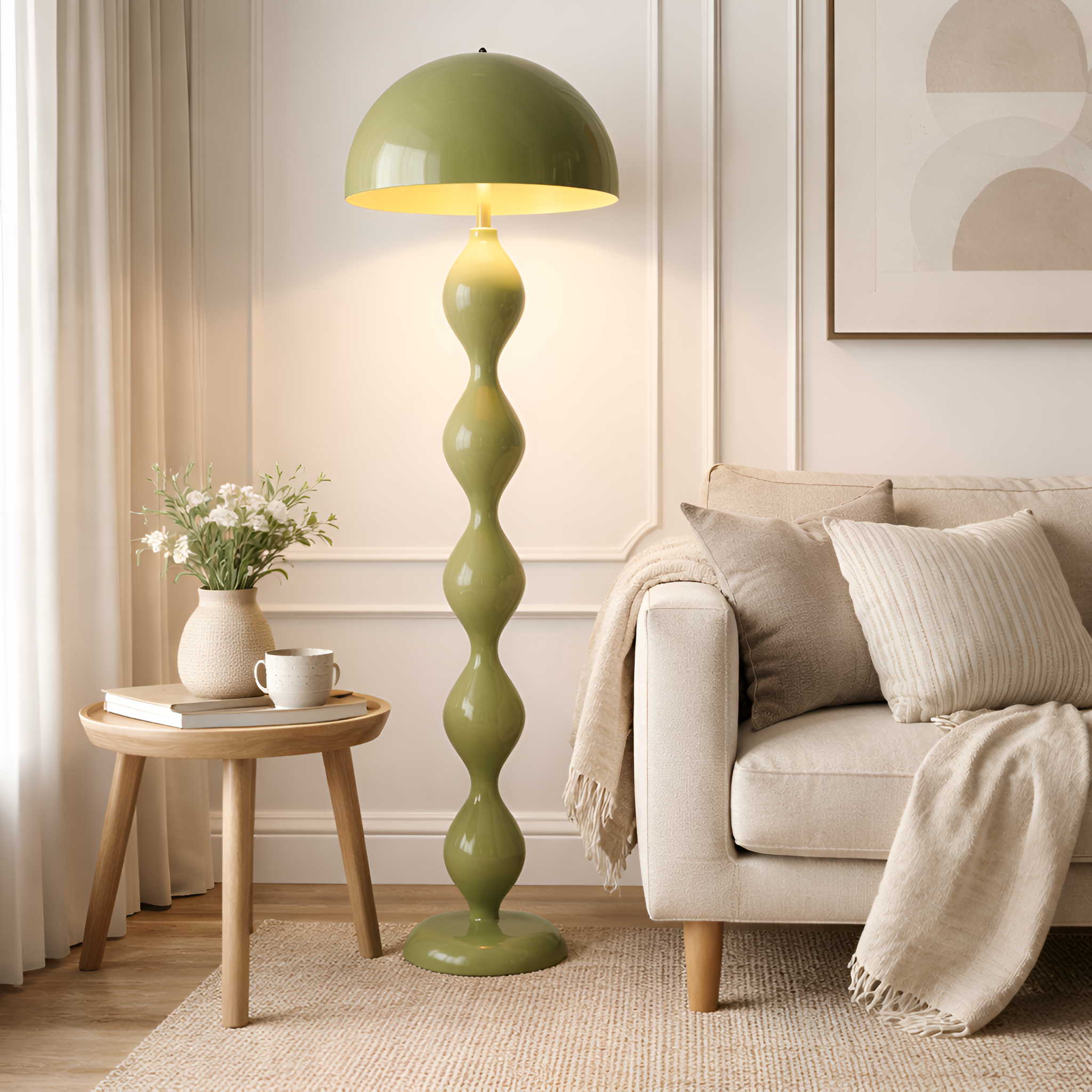 Enea - Modern Creative Mushroom LED Floor Lamp