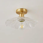 Flower Glass Ceiling Light