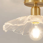 Flower Glass Ceiling Light