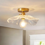 Flower Glass Ceiling Light