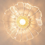 Flower Glass Ceiling Light