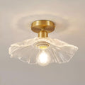 Flower Glass Ceiling Light