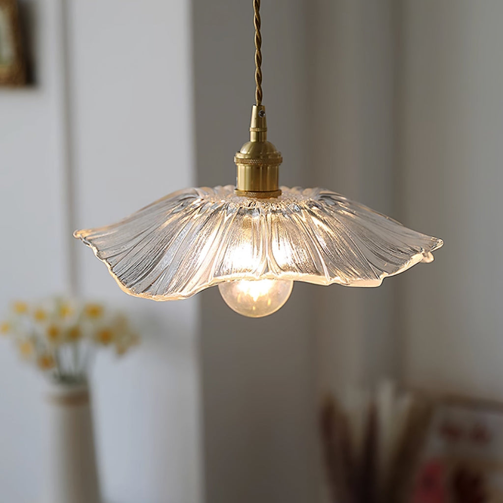 Calia Flower Glass Ceiling/Pendant Light