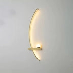 Forseti Minimalist Arc Linear LED Wall Light