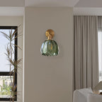 Freya Lotus Glass Wall Light