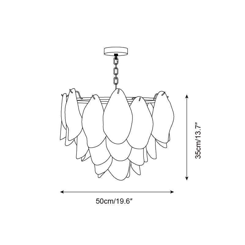 Fuchsia Chandelier