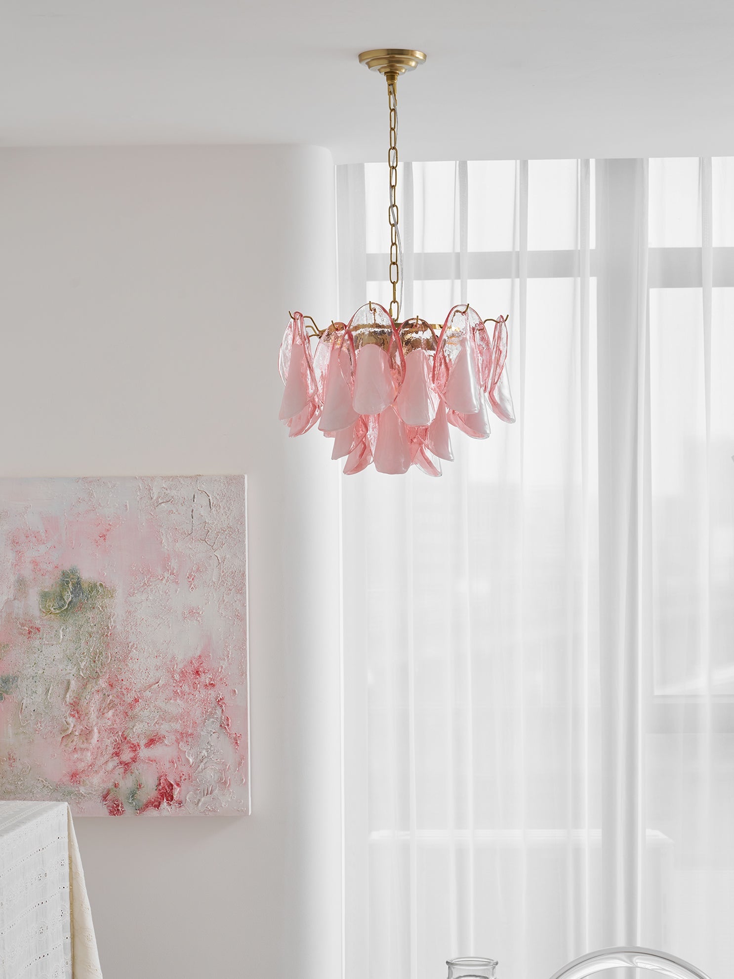 Fuchsia Chandelier