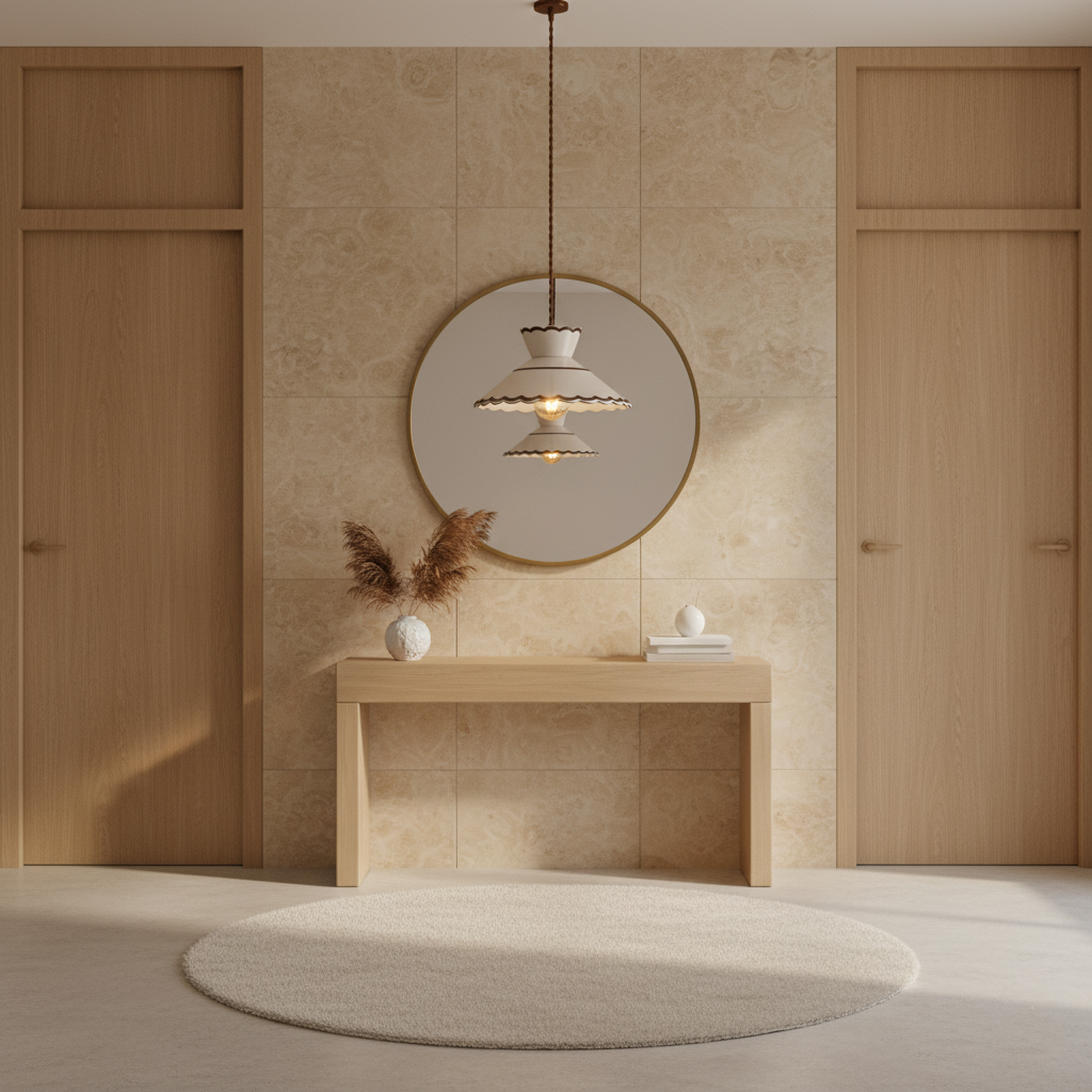 Velouran - Classic Vintage Ceramic Pendant Lamp