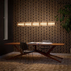 Cylinder Glass Pendant Lamp