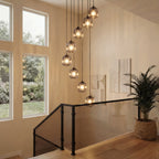 Ida Crystal Staircase Chandelier