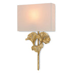 Daisy Ginkgo Leaf Wall Sconce