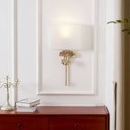 Daisy Ginkgo Leaf Wall Sconce