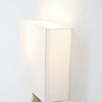 Daisy Ginkgo Leaf Wall Sconce