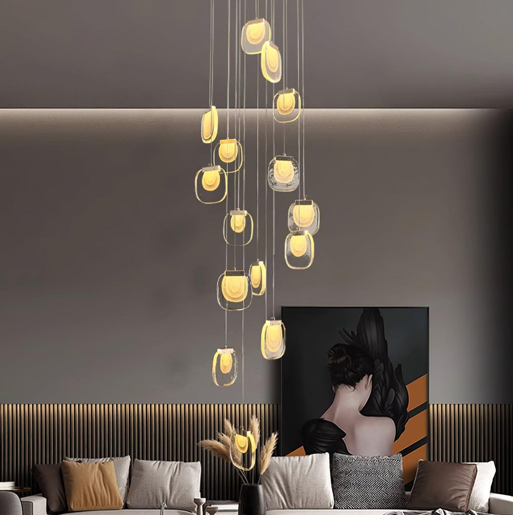 Glass Ripples Pendant Lamp