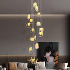 Glass Ripples Pendant Lamp