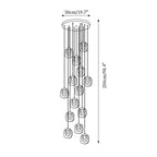 Glass Ripples Pendant Lamp