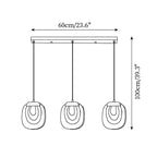 Glass Ripples Pendant Lamp
