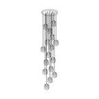 Glass Ripples Pendant Lamp