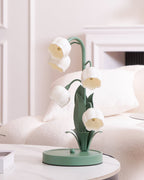 Green Lily Table Lamp