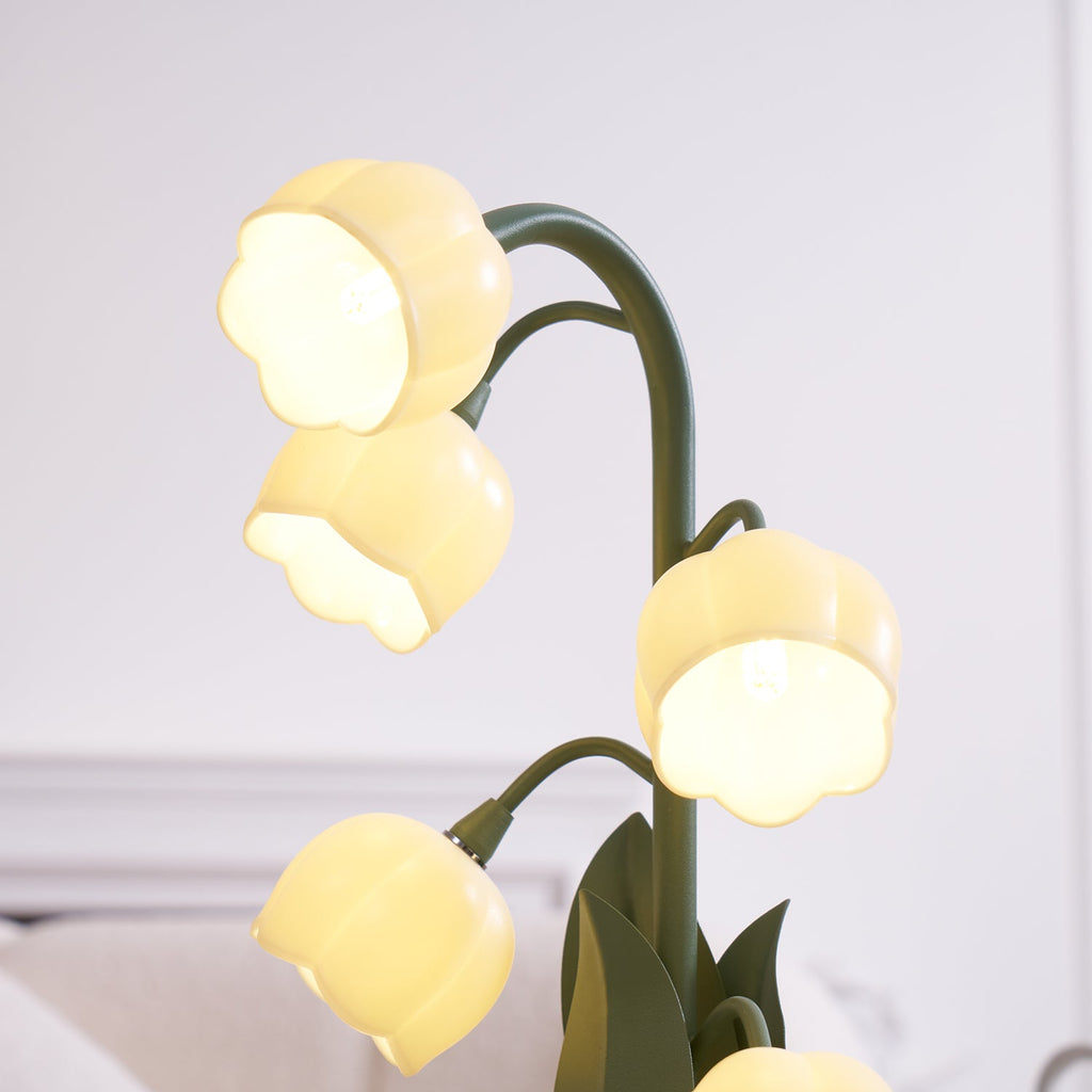 Green Lily Table Lamp
